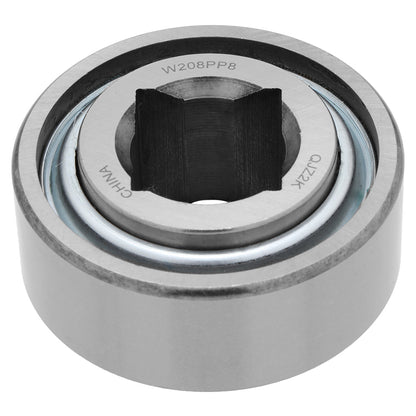W208PP8 - Agricultural Bearing, 1.18 in Bore (ID) - Square Bore