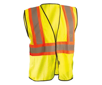 High-Visibility Value Mesh Two-Tone Safety Vest - ECO-GC2T