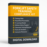 Forklift Operator Training Video Compliance Kit