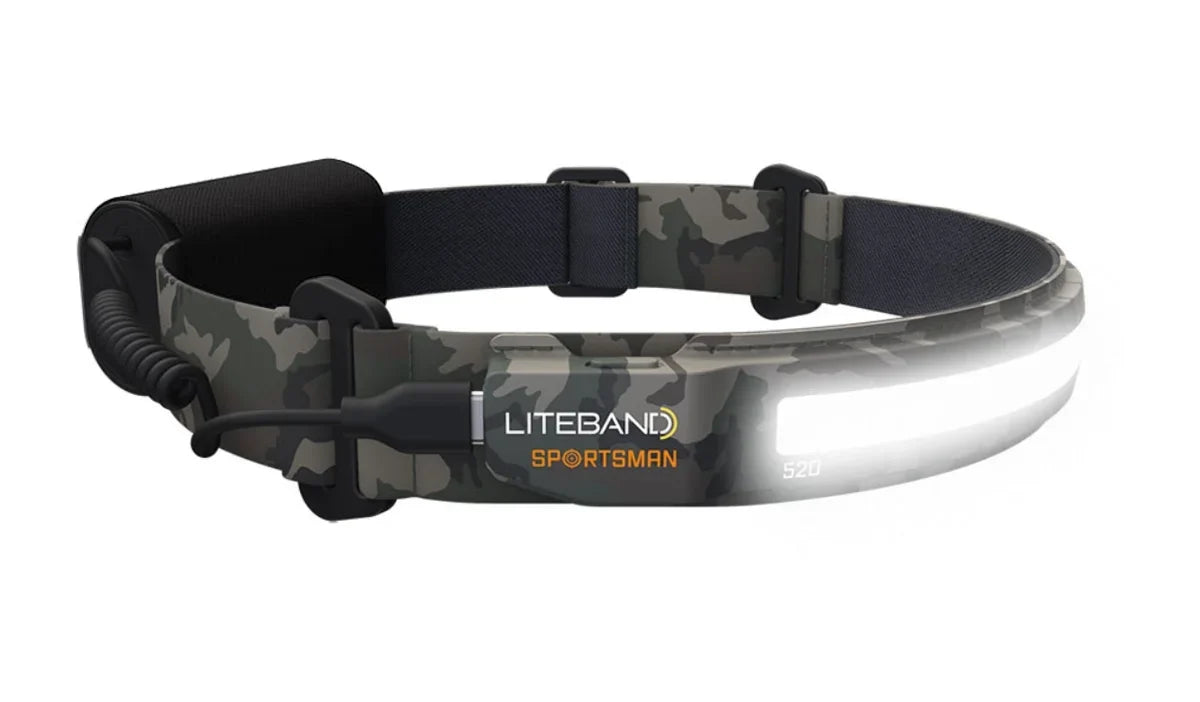 ACTIV 520 Lumen LED Wide Beam Rechargeable Headlamp