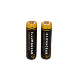 18650 LITHIUM ION RECHARGEABLE BATTERIES (2-PACK)