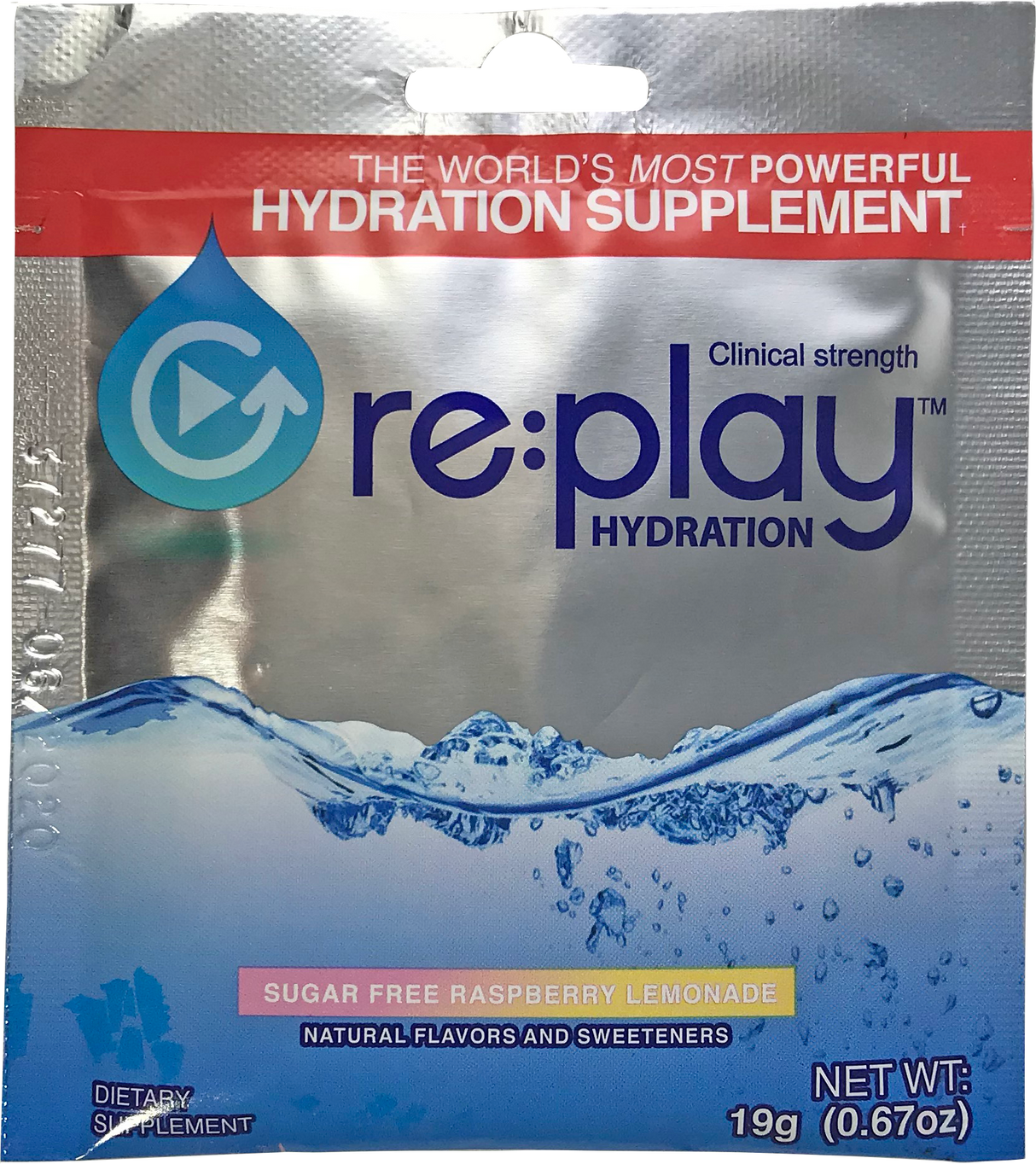 re:play: Clinical Strength Hydration Recovery Electrolyte Drink Powder