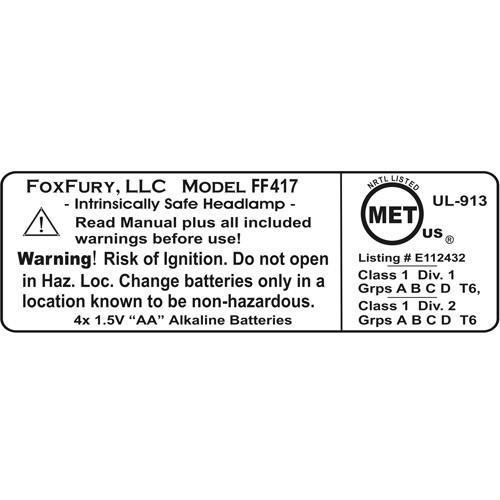 FoxFury, FF417