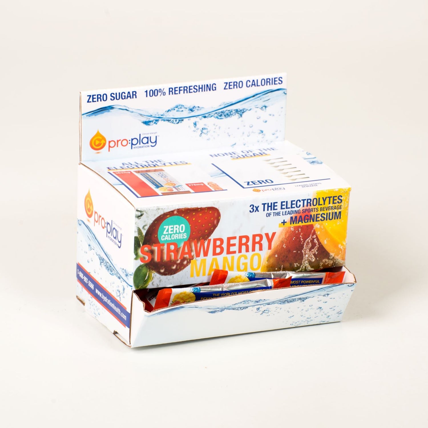 NEW Flavor! pro:play® with Magnesium+ZERO Sugar=100% Delicious