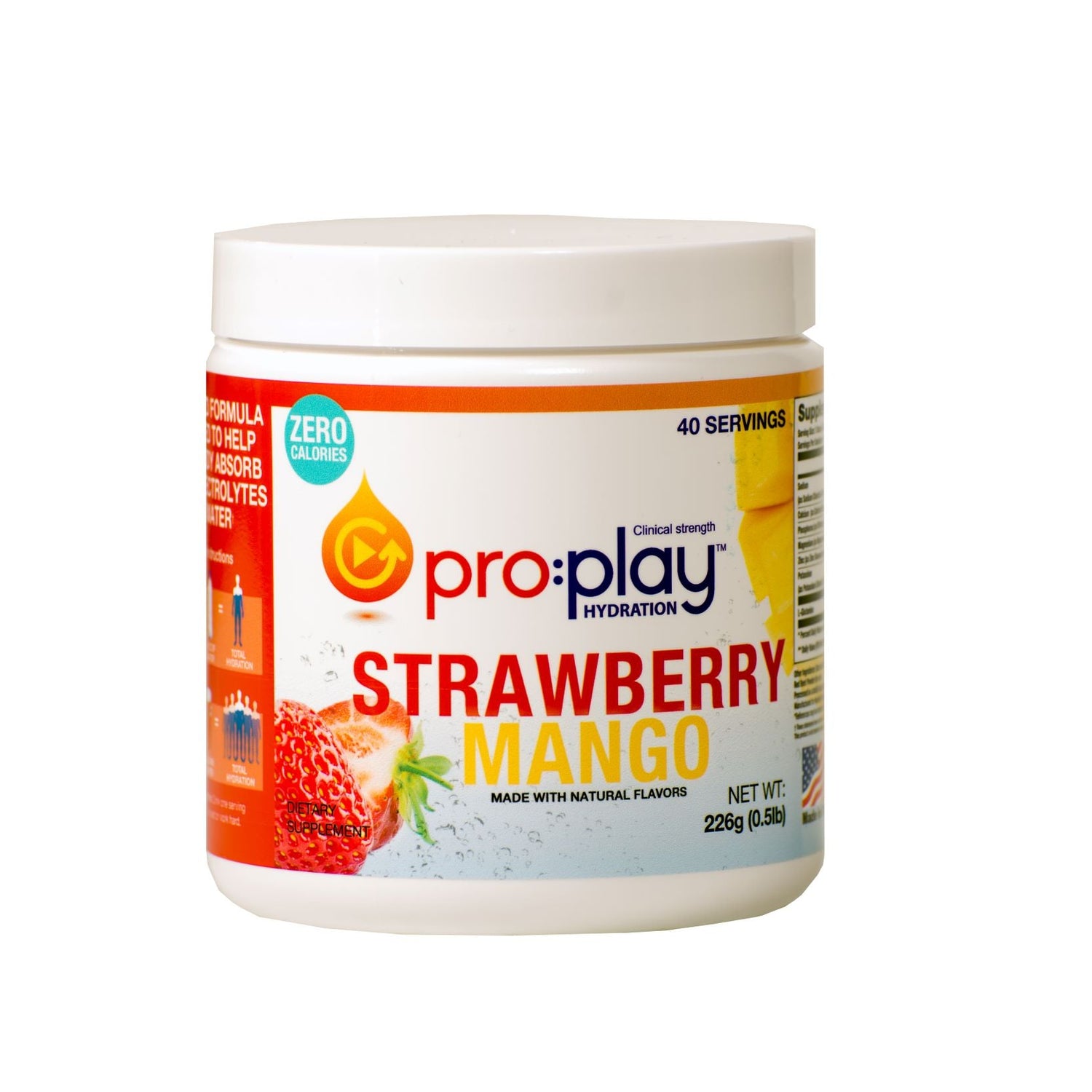 NEW Flavor! pro:play® with Magnesium+ZERO Sugar=100% Delicious