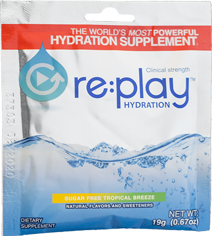 re:play: Clinical Strength Hydration Recovery Electrolyte Drink Powder
