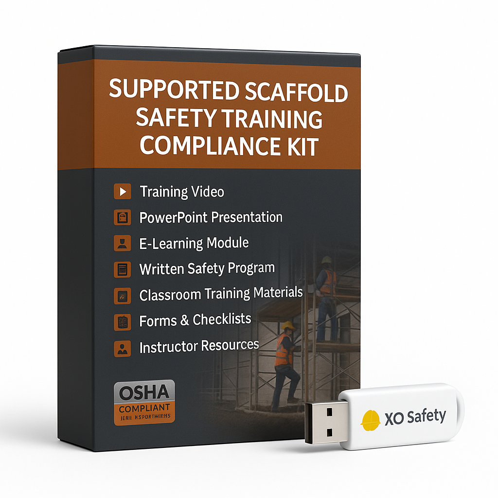 Supported Scaffolding Safety Training Compliance Kit