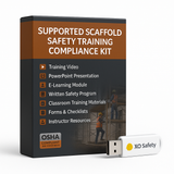 Supported Scaffolding Safety Training Compliance Kit