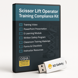 Scissor Lift Operator Training Video Compliance Kit