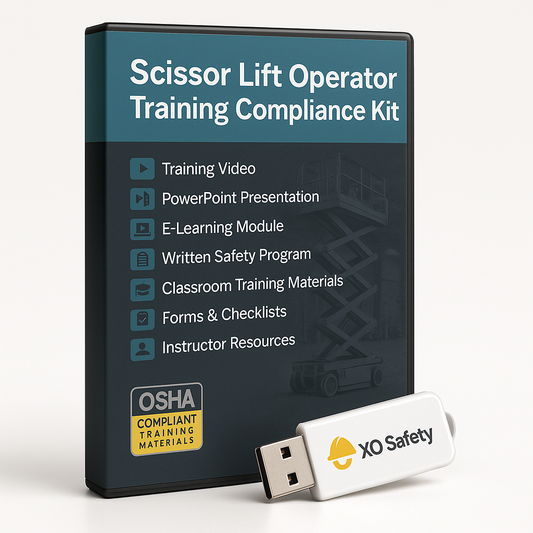 Scissor Lift Operator Training Video Compliance Kit