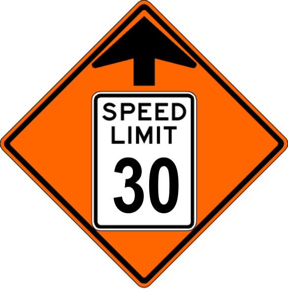 Reduced Speed Limit Ahead (RUS)