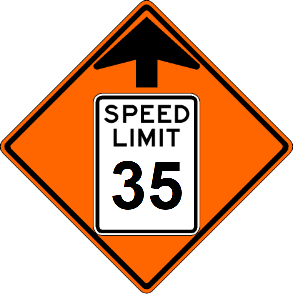 Reduced Speed Limit Ahead (RUS)