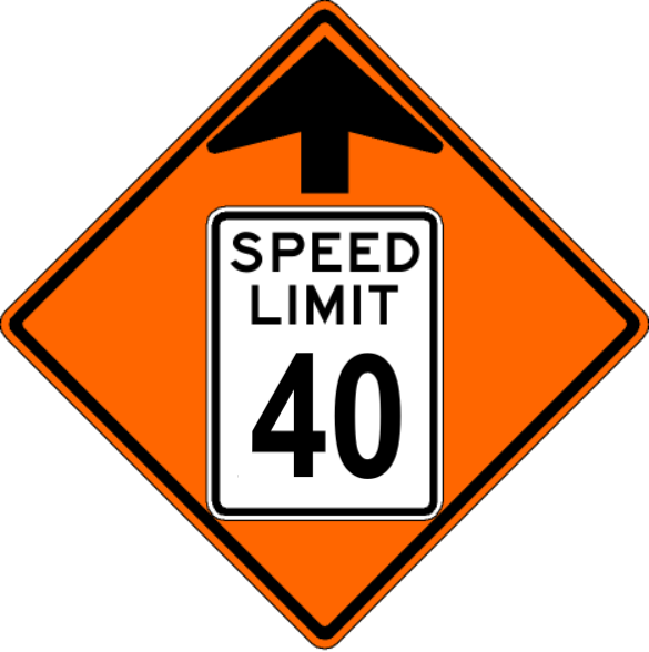 Reduced Speed Limit Ahead (RUS)