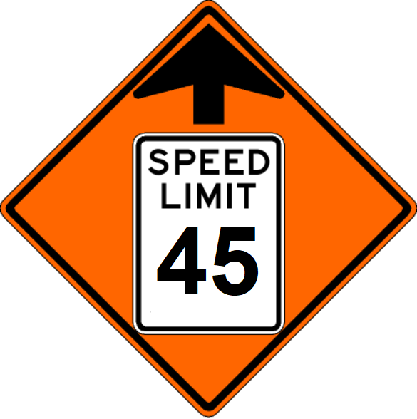 Reduced Speed Limit Ahead (RUS)
