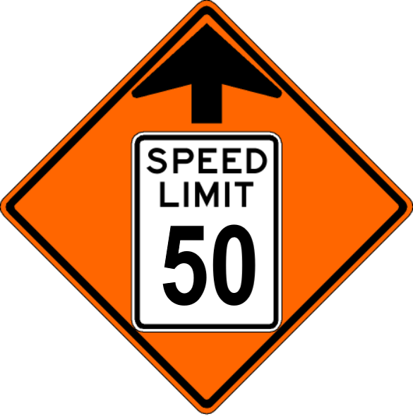 Reduced Speed Limit Ahead (RUS)
